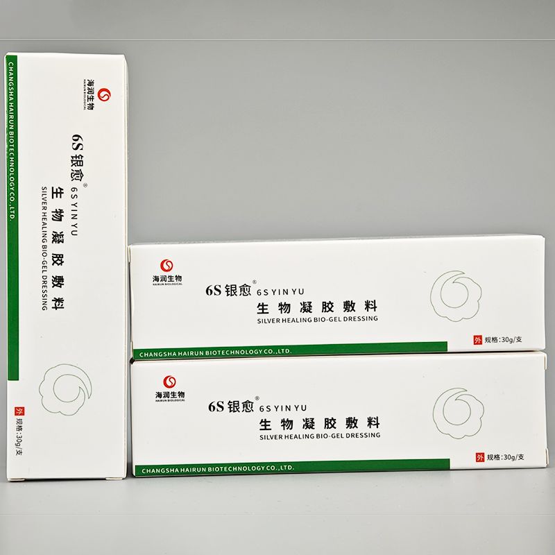 Gel antibatterico per ferite